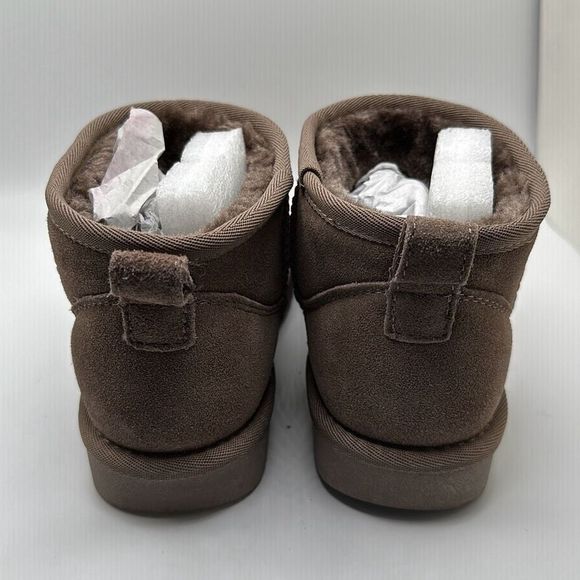 CUSHIONAIRE Women's pull on boot 6.5 TAUPE - Picture 4 of 7